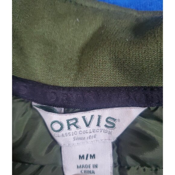 Orvis Full Zip Jacket Green Youth Size Medium - Picture 3 of 14